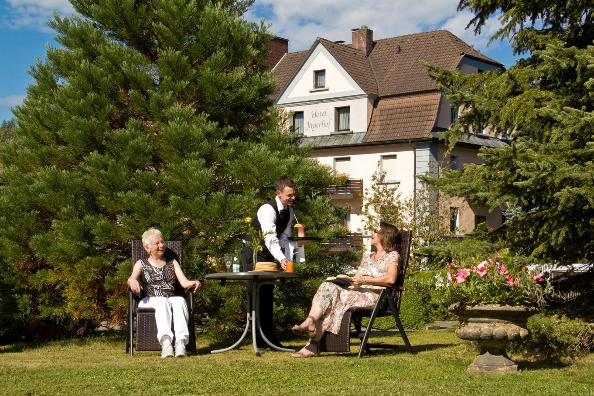 Hotel Jaegerhof Staatsbad Bruckenau Luaran gambar